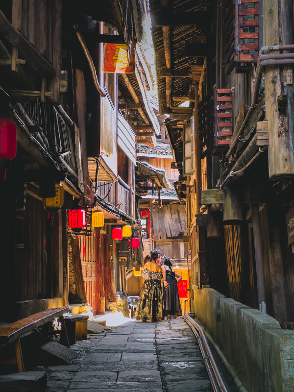 Китайская деревня в провинции Гуйчжоу - Дмитрий 