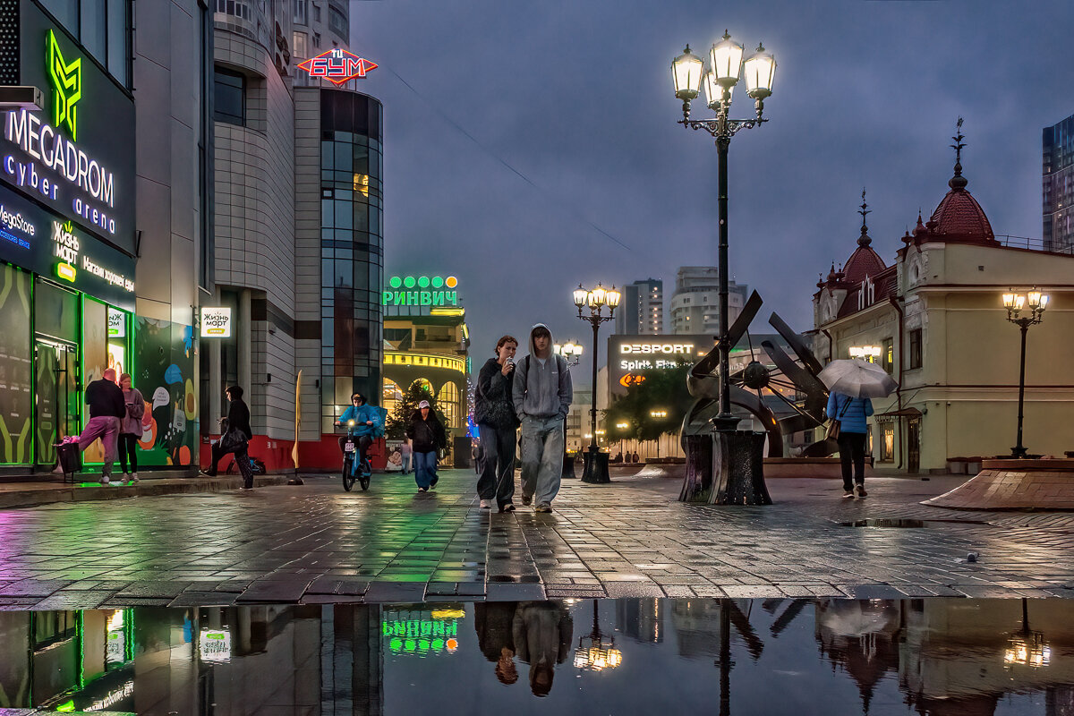 Пешеходная улица Вайнера, Екатеринбург - Сергей Шатохин Пешеходная улица Вайнера, Екатеринбург - Сергей Шатохин