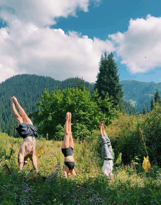 Гимнастика в горах - Георгиевич 