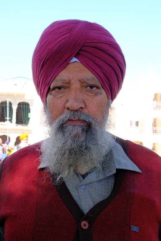 Пурпуровый тюрбан у сикха - Георгий А