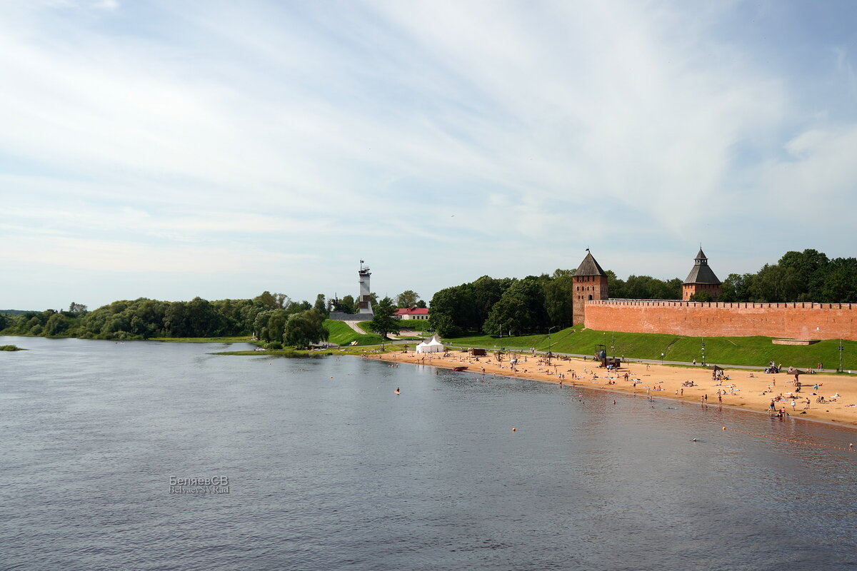 Новгородский вид с Горбатова моста - Сергей Беляев