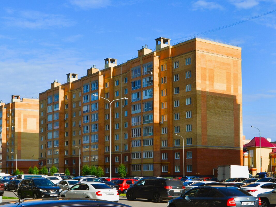 Чебоксары. Дом по ул. Новогородской 38. - Пётр Чернега