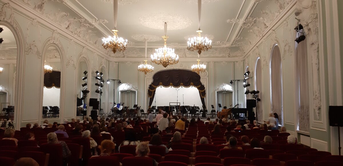 Перед концертом - Ольга 