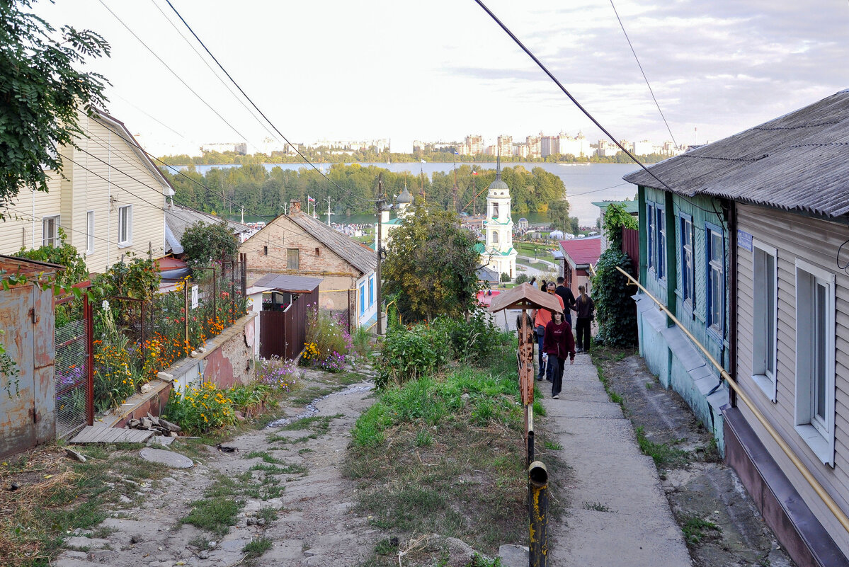 Путь на набережную по ул. К. Маркса - Татьяна Машошина Путь на набережную по ул. К. Маркса - Татьяна Машошина