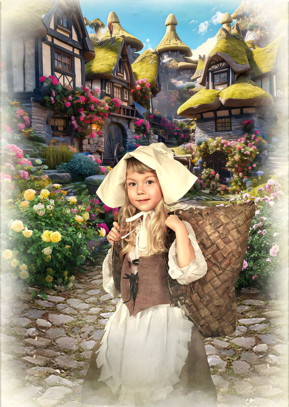 PSD-шаблон, коллаж - Евгений Наместников