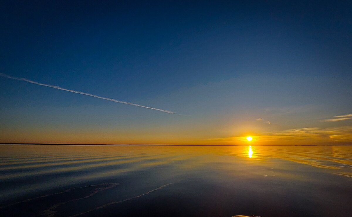 Вечерний закат на Рыбинке - Николай Дергачев