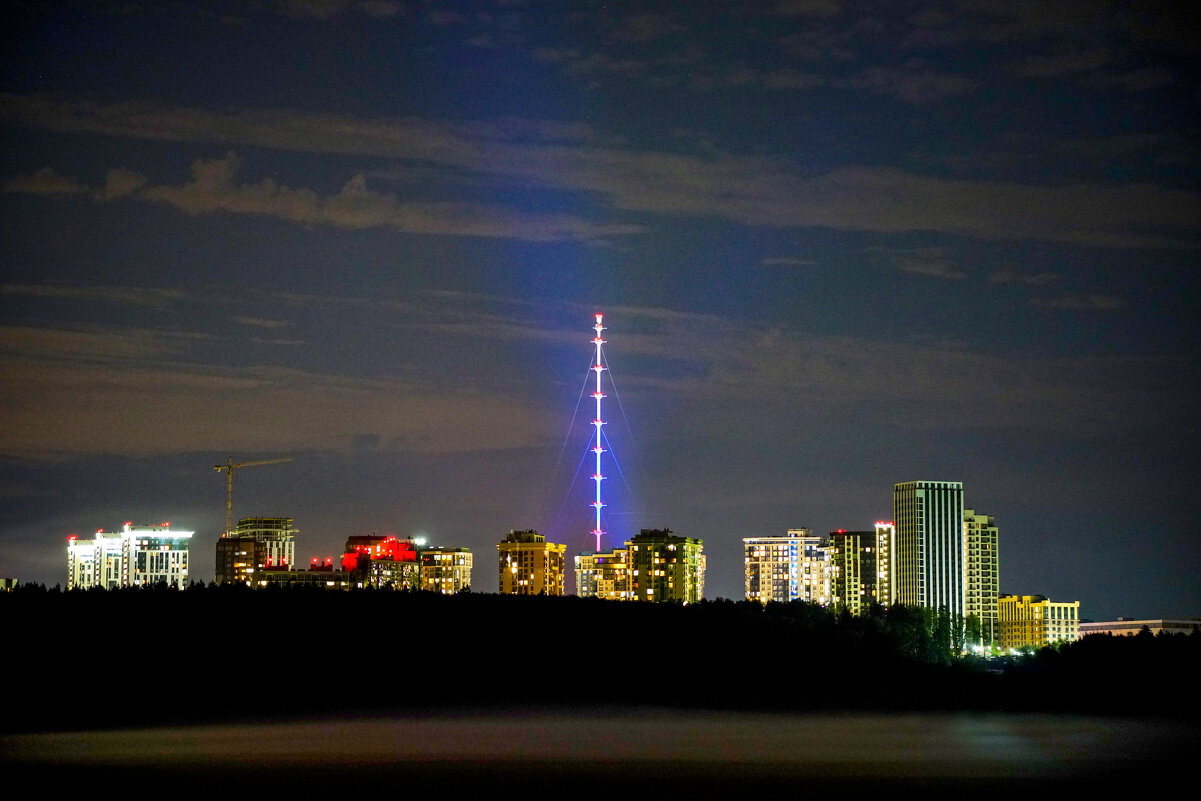 Вид на Обнинскую метеорологическую вышку - Иван Литвинов