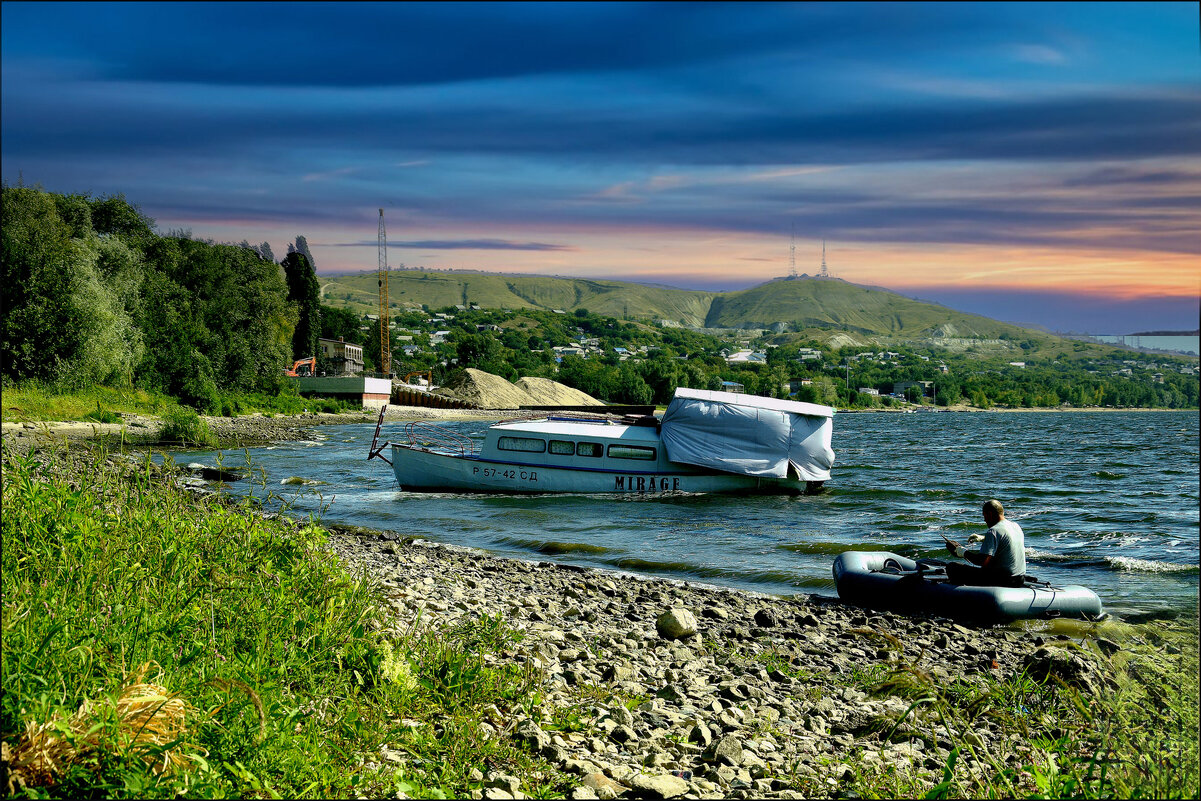 Утро на Волге. - Анатолий Уткин