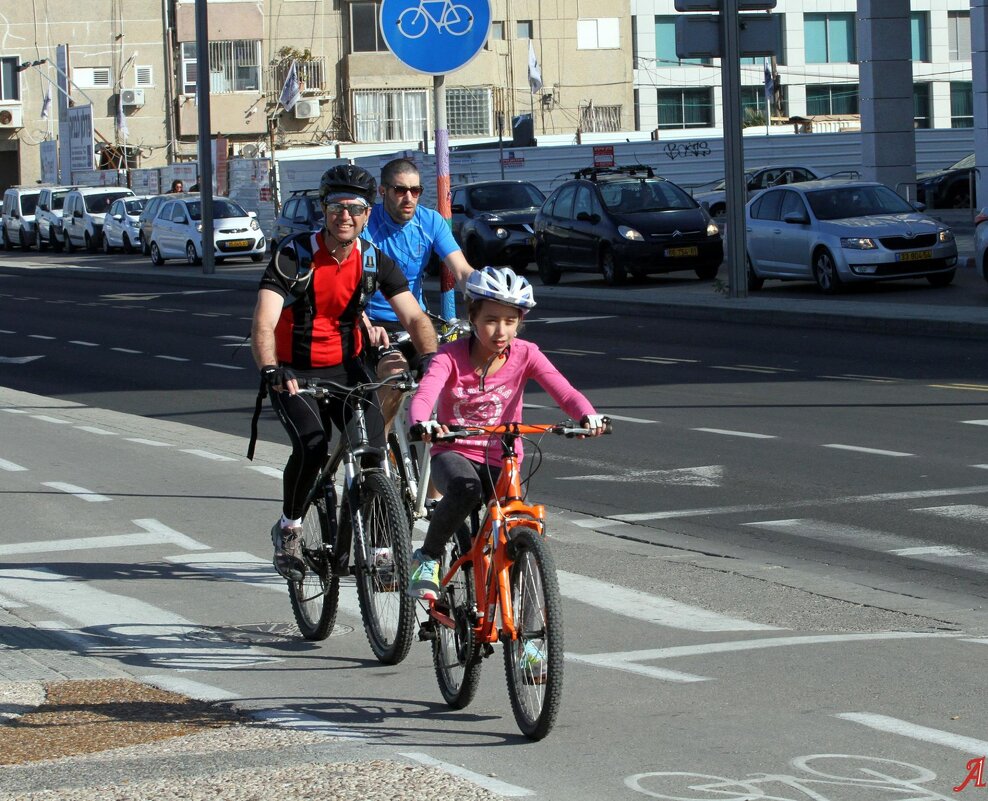 Велодорожка в Тель-Авиве - Аркадий Басович