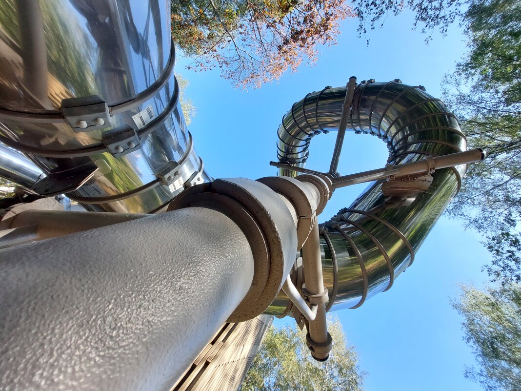 горка в парке Талалихина,  Подольск - Артём 