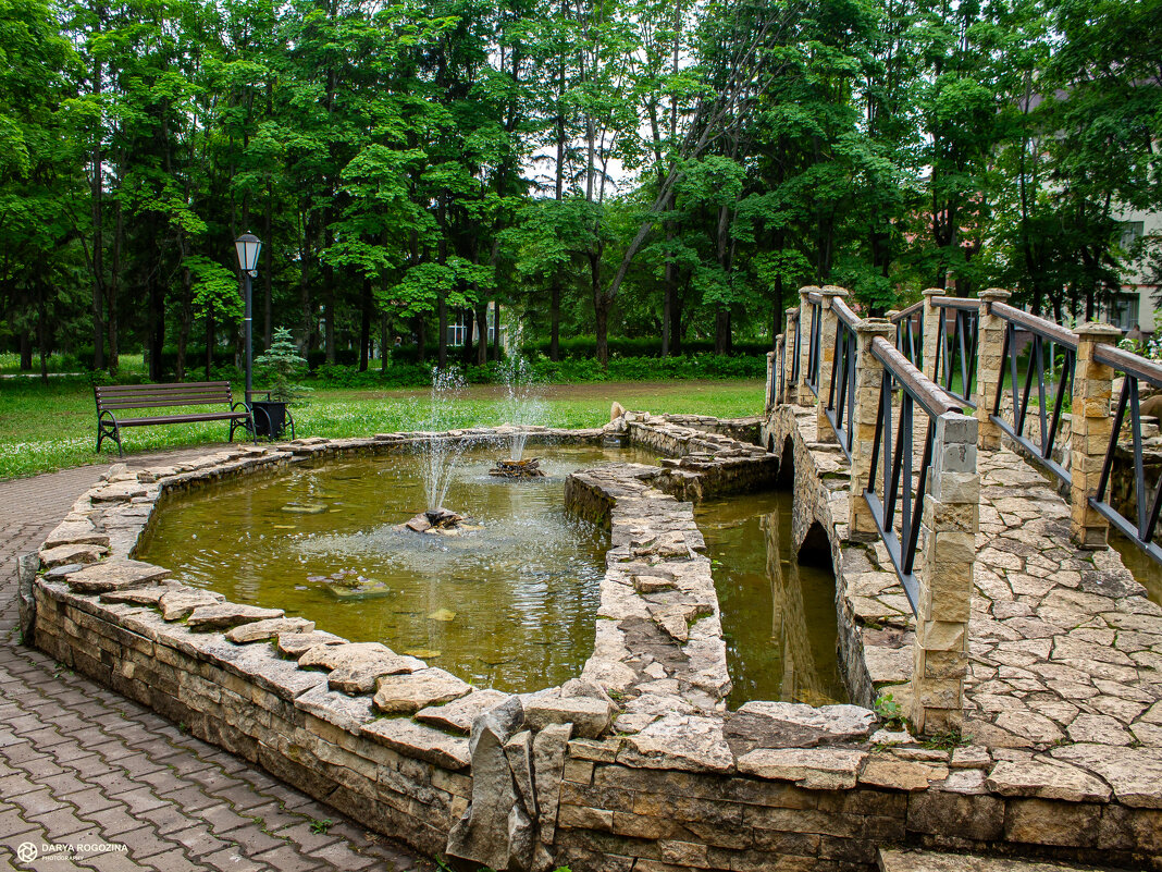 Фонтан в санатории "Зеленая Роща", г.Уфа - Дарья Рогозина