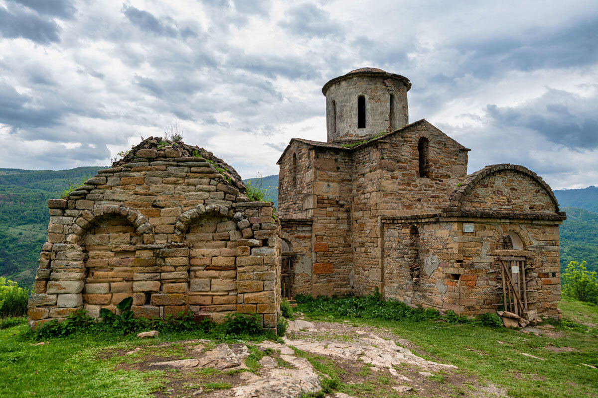 Сентинский храм Х век. Теберда, Карачаево-Черкесия. - Дина Евсеева