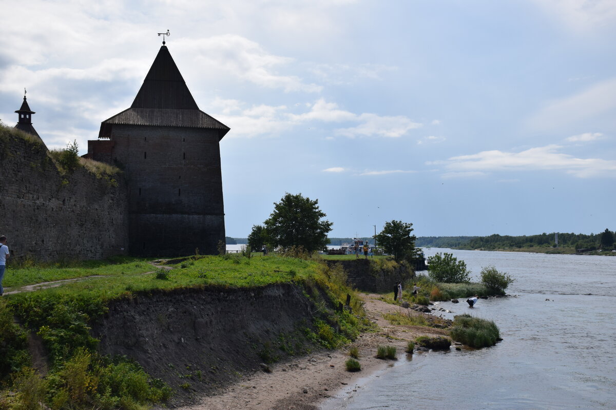 Крепость и Ладога. - Валюша Черкасова