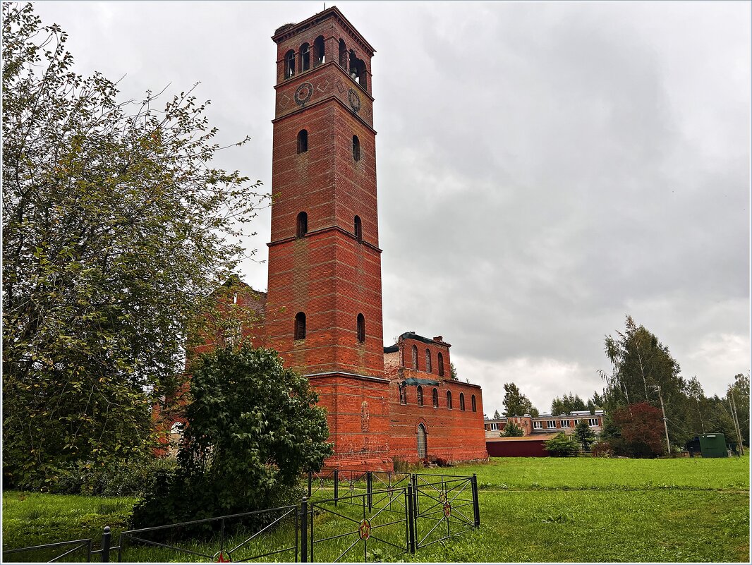 Руины кирхи 1846г. - Валерия Комова