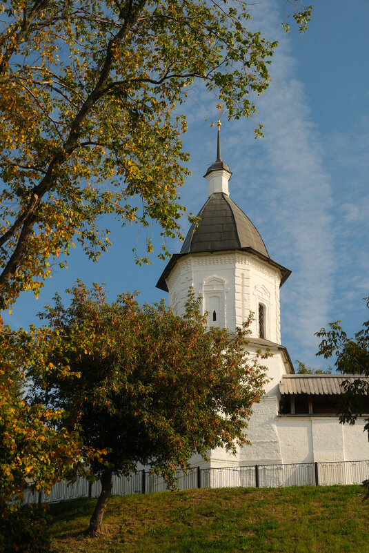 Вид на Северо-западную башню стены Спасо-Андроникова мужского монастыря - Dar(k) Life