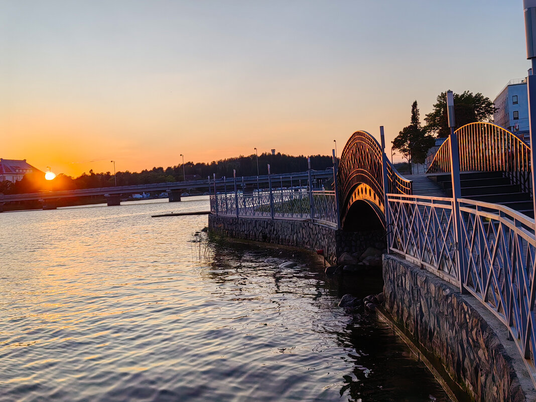 Закат и мост - Grishkov S.M.