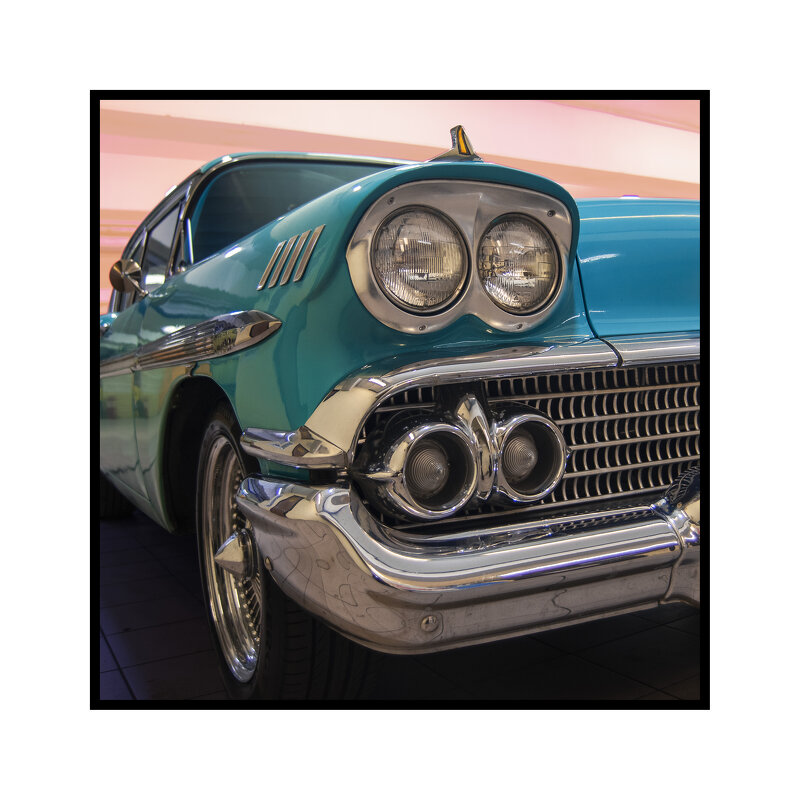 Chevrolet Bel Air 1958. Изящные изгибы. - Svyatoslav [Artisan] Ph.