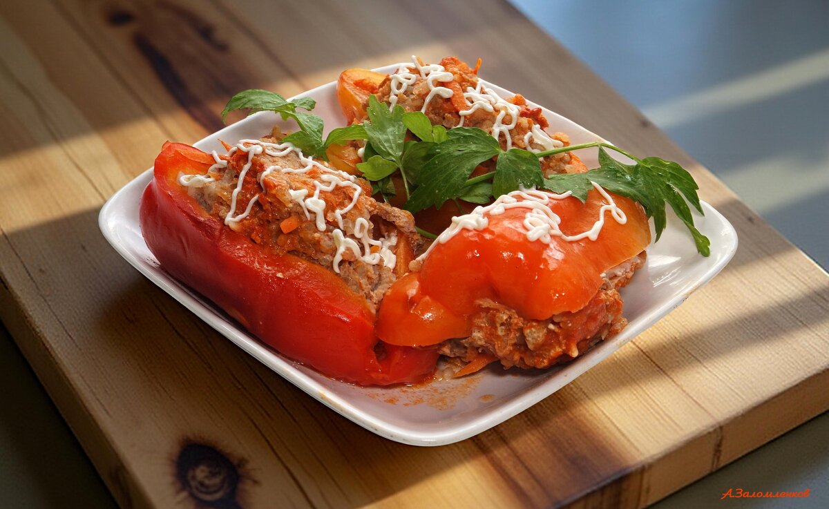 А перчики фаршированные вы любите? :-) - Андрей Заломленков