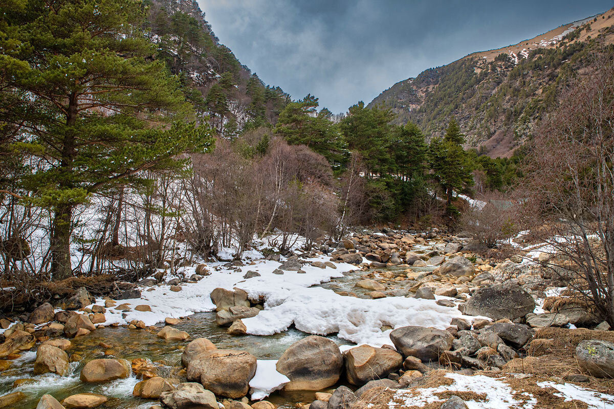 Горная река Урух, Дигория, Северная Осетия Алания. - Дина Евсеева Горная река Урух, Дигория, Северная Осетия Алания. - Дина Евсеева