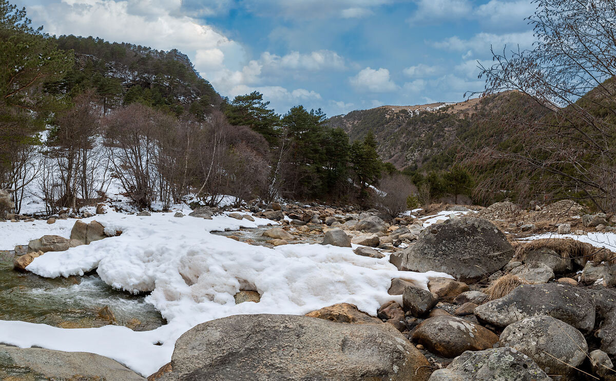 Река Урух, горная Дигория, Северная Осетия Алания. - Дина Евсеева