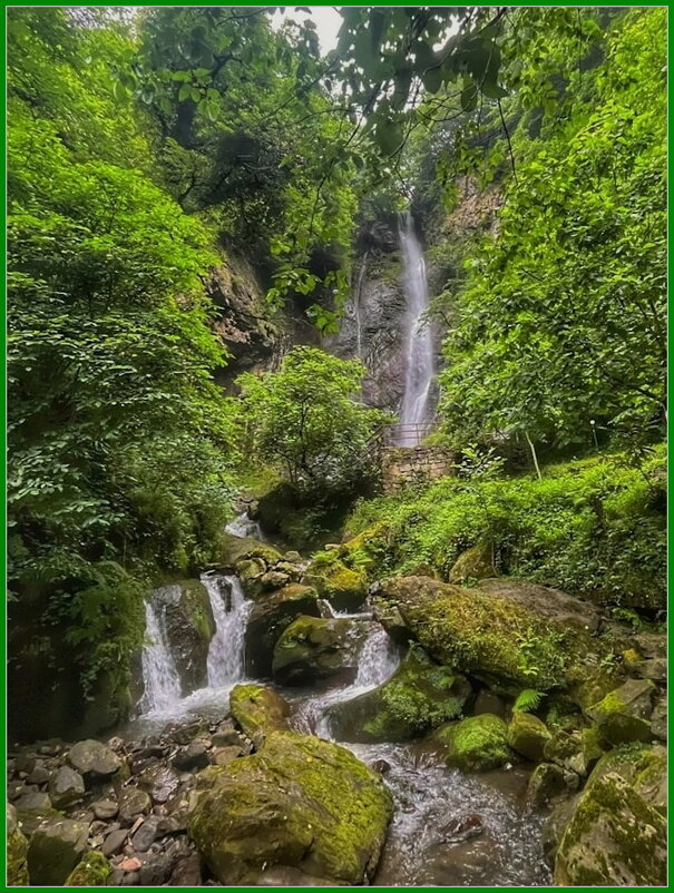 Грузия. Аджария. Водопад Махунцети - Ольга Довженко