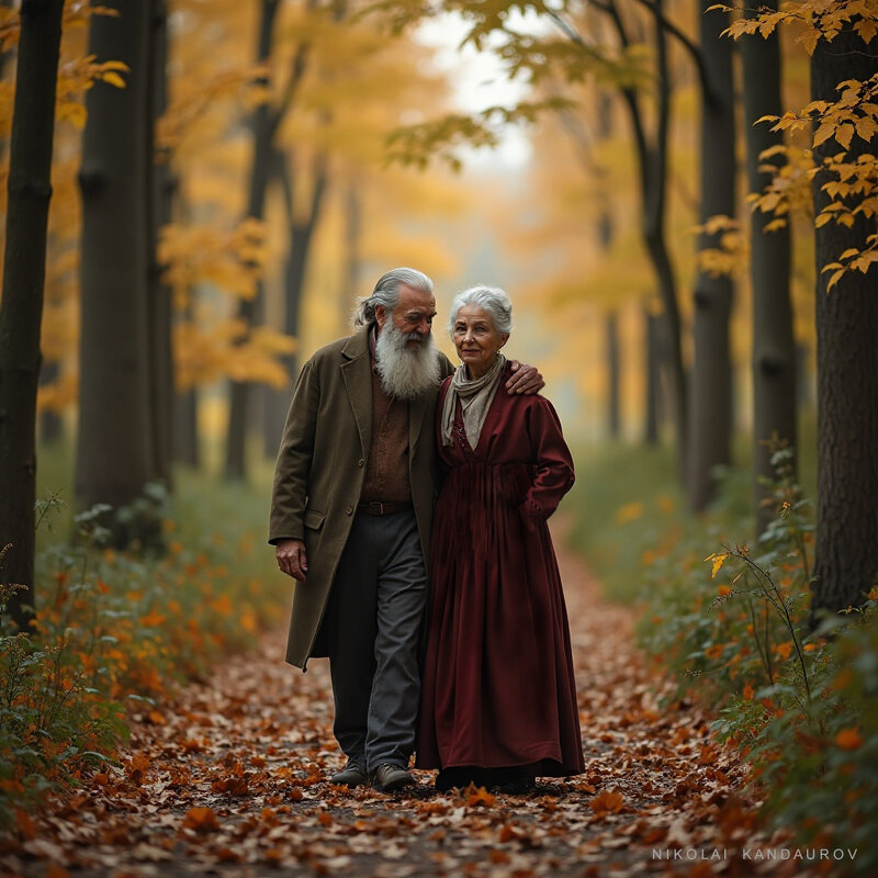 Нам от Осени не спрятаться, не скрыться... - Николай Кандауров