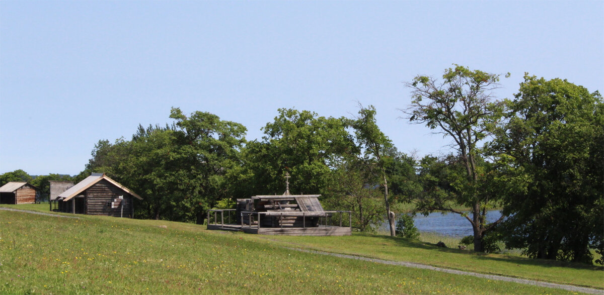 Коллекция деревянного зодчества на Кижах - Любовь ***