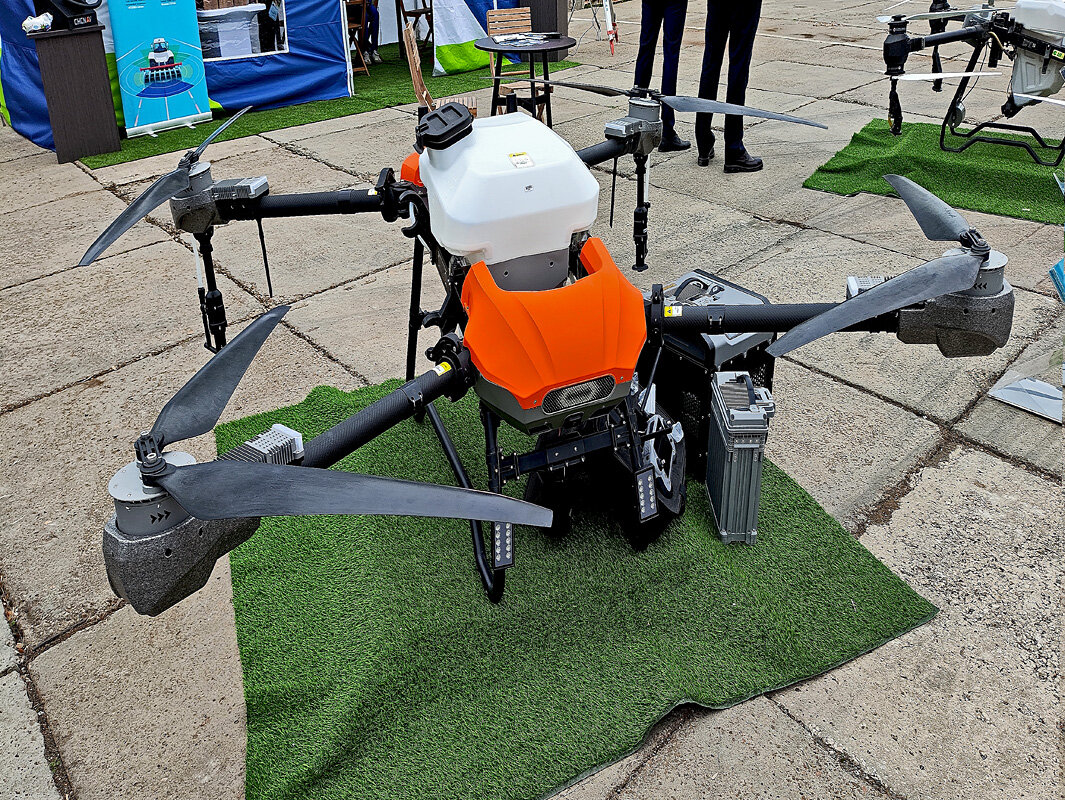 Дроны для сельского хозяйства. Агропромышленная выставка. Самара - MILAV V