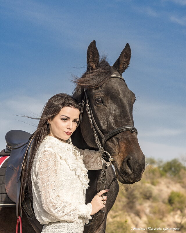 Фотосессия с лошадью - Светлана Ищенко