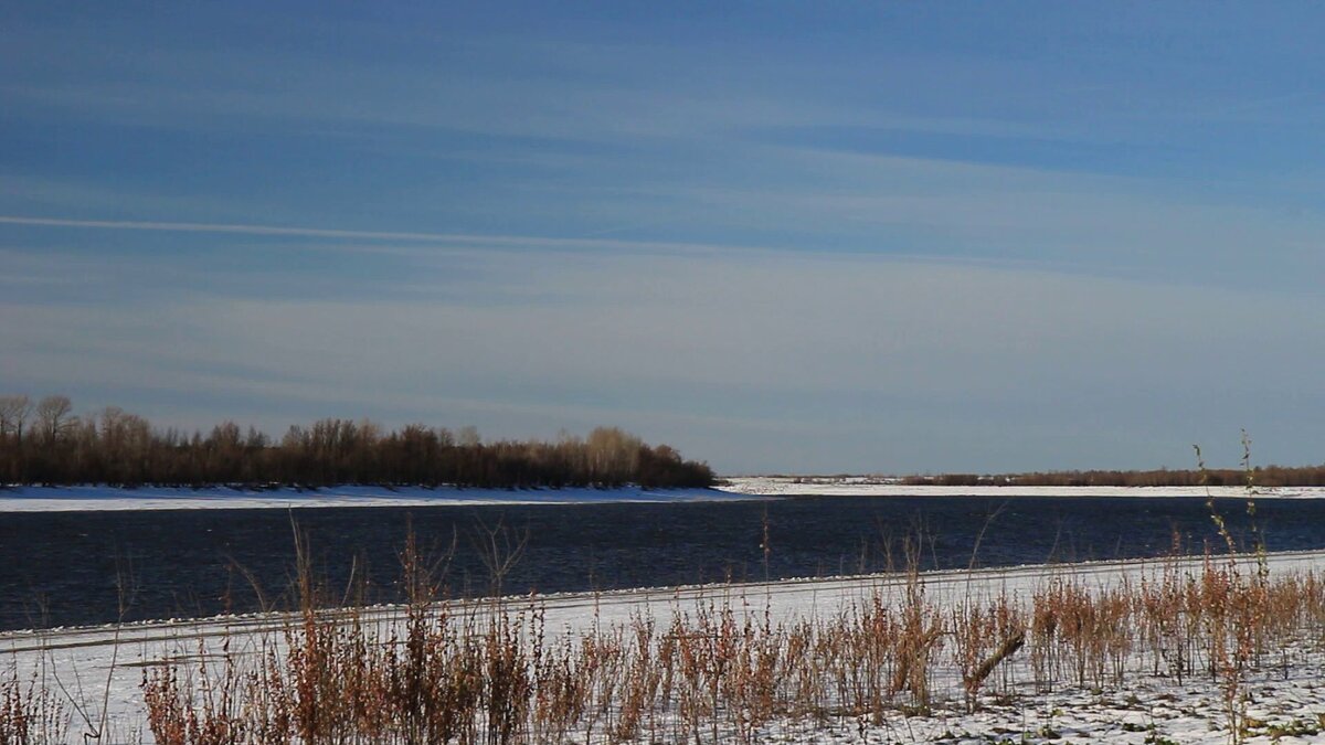 Первозимье на Юганской Оби. - Владимир 