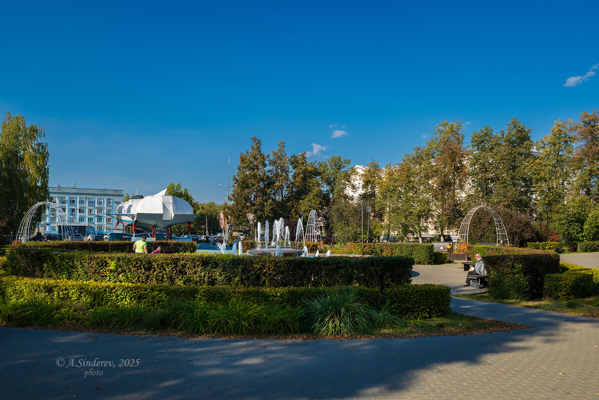 Фонтан на площади Буревестника - Александр Синдерёв