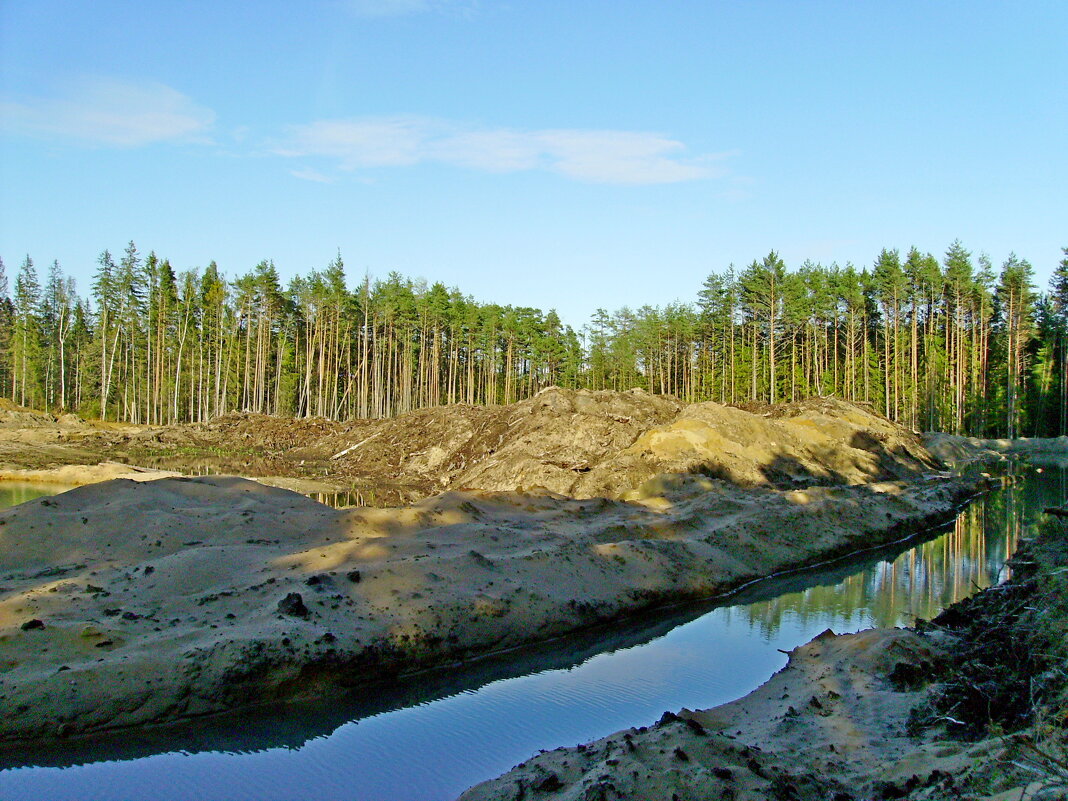 Добыча песка. Законная ли?... - VasiLina *