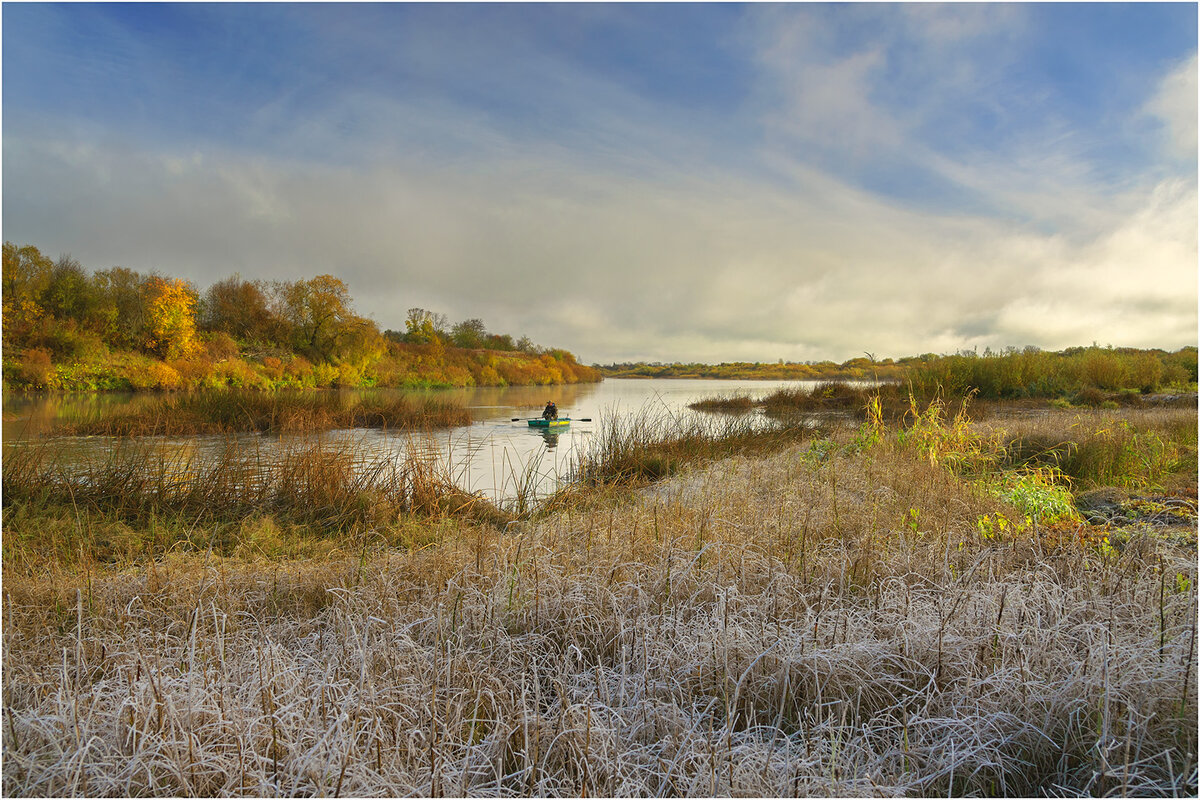 Сентябрьское утро на Чепце - Валентин Котляров