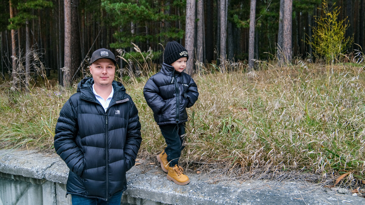 Папа и сын - Dmitry i Mary S