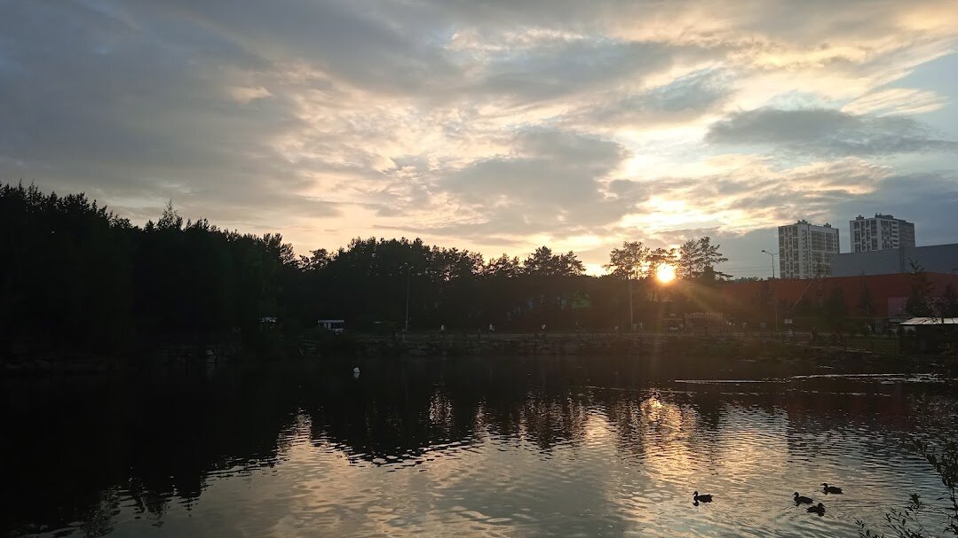 вечер в парке - Елена Шаламова