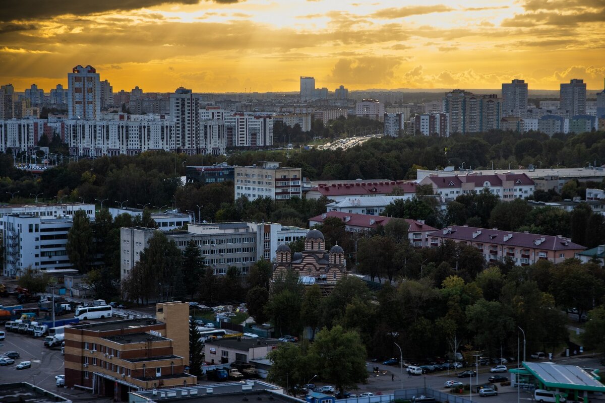 Минск, Новостройки окраин. - Евгений Ваулин