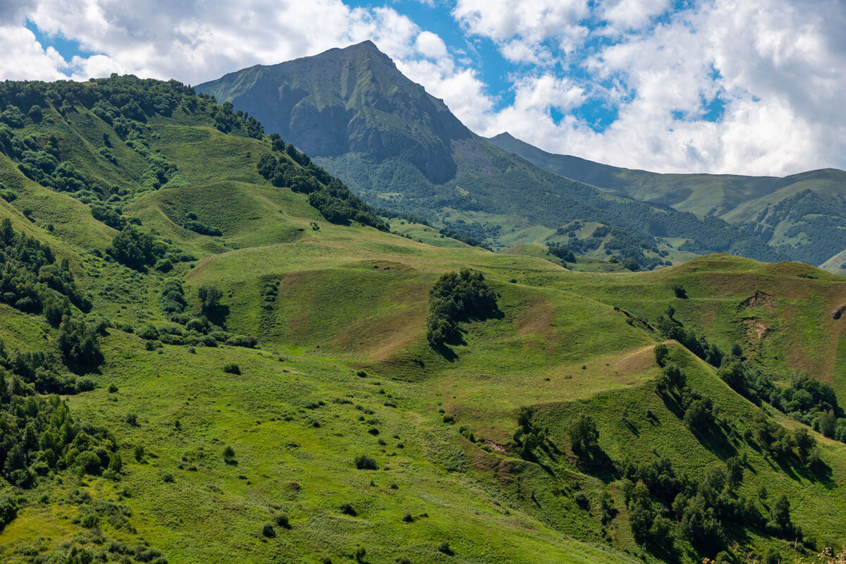 Перевал Актопрак, Приэльбрусье. - Дина Евсеева