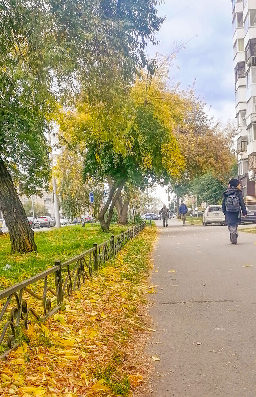 Осень золотая - юрий Амосов