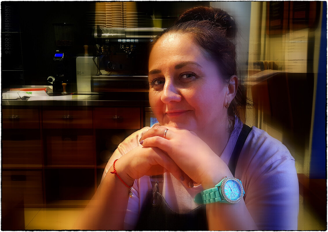 My magic Petersburg_03756_Бариста. Хорошее настроение - Станислав Лебединский