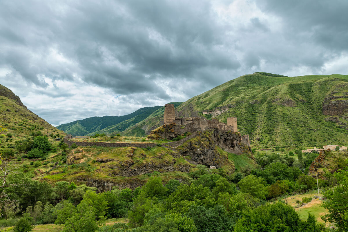 Крепость Хертвиси. Грузия. - Дина Евсеева