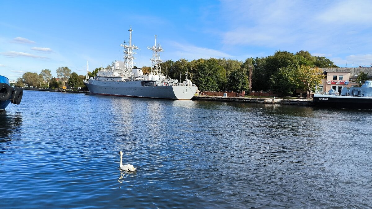 Калининградский морской судоходный канал. - Ольга 