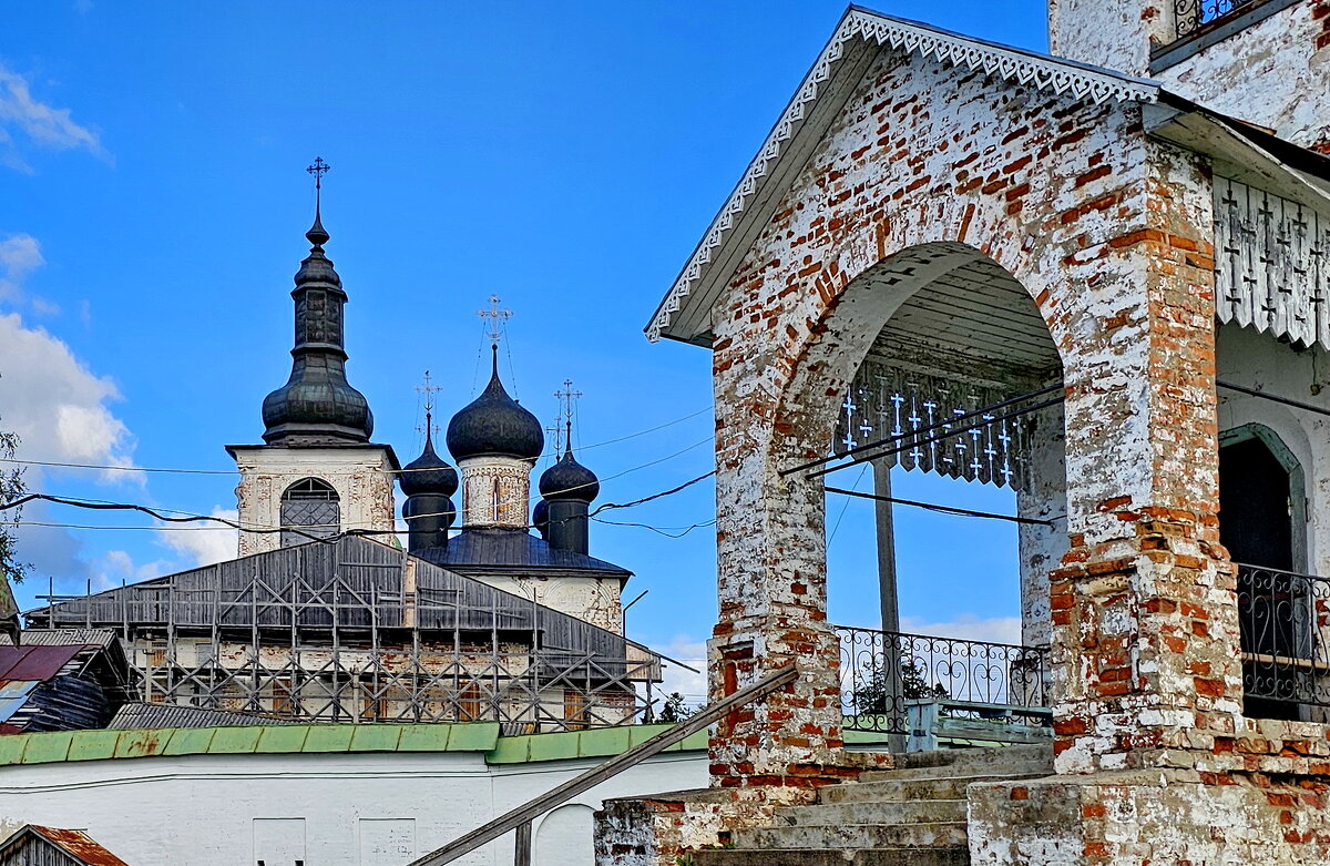 Гори́цкий Воскресéнский монастырь. Вологодская область. - Михаил Свиденцов Гори́цкий Воскресéнский монастырь. Вологодская область. - Михаил Свиденцов