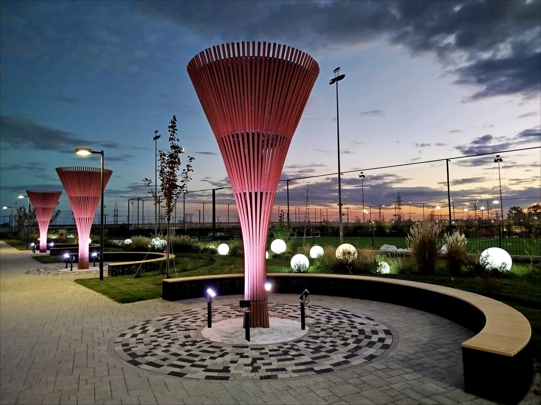 В вечернем парке! - Надежда 