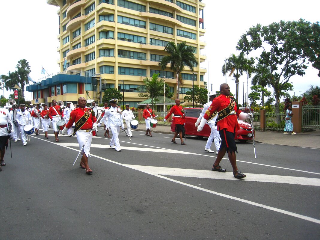 Военный парад в столице Фиджи, 10 октября 2025 года. - unix (Илья Утропов)