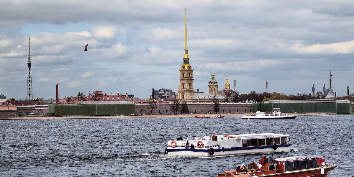Санкт-Петербург. Нева и Петропавловская крепость - Стальбаум Юрий 