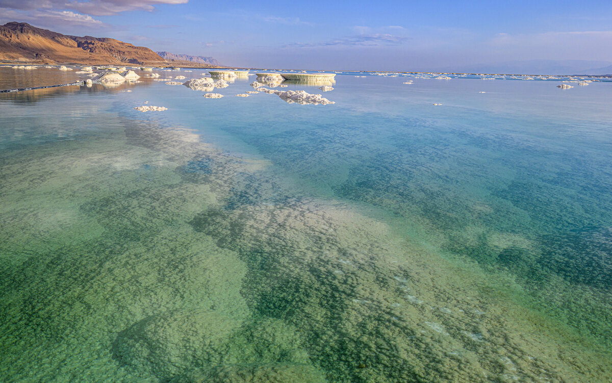 пейзаж Мёртвого моря - Осень 