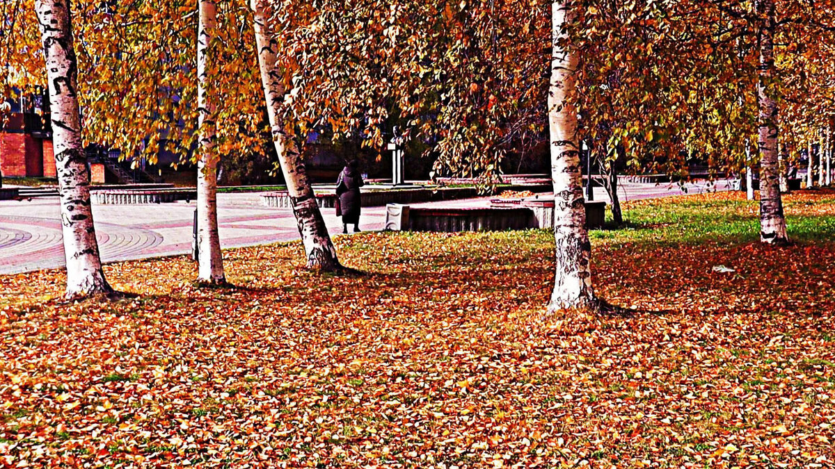 Октябрь....Осенний бульвар! - Владимир 