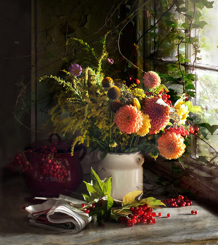 У окна...Дачный натюрморт. - Bosanat У окна...Дачный натюрморт. - Bosanat