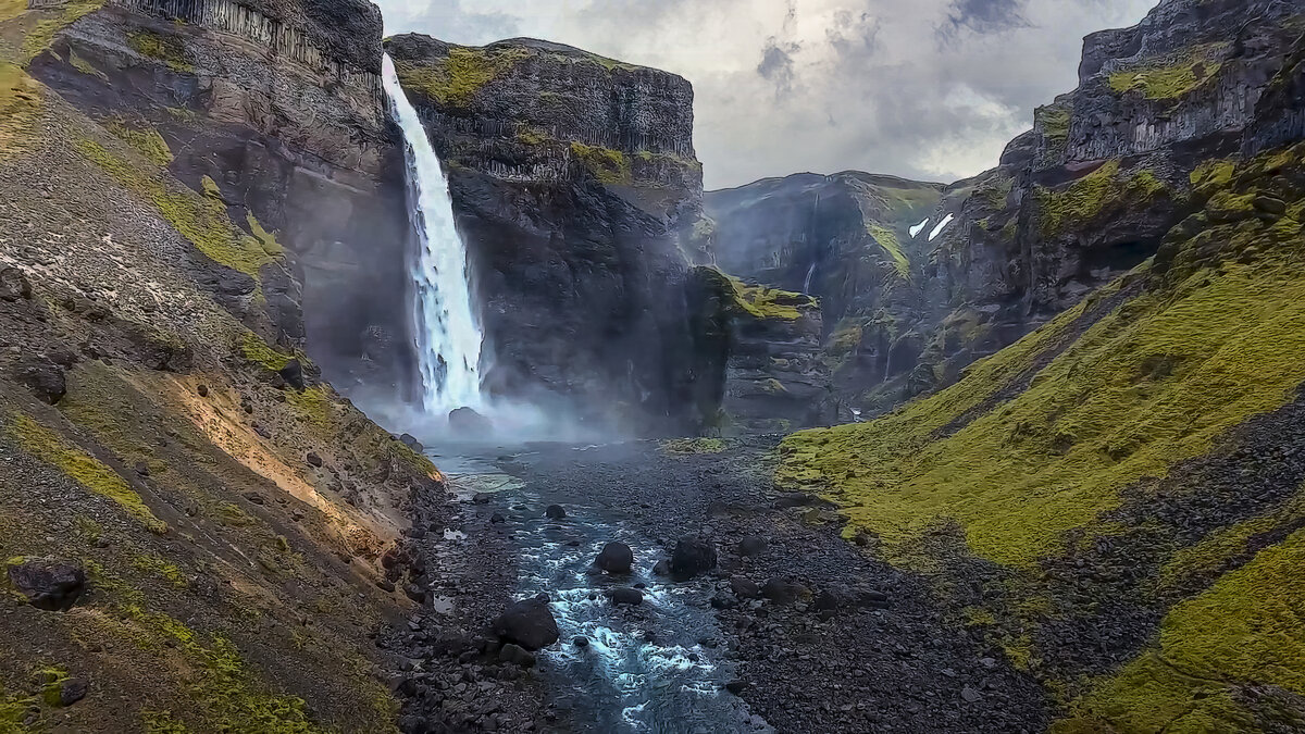 Водопад Хауифосс в Исландии - Aleksey Afonin