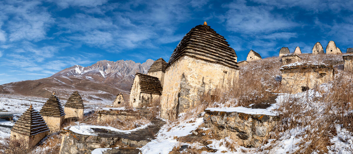 Некрополь Даргавс. Северная Осетия-Алания. - Дина Евсеева